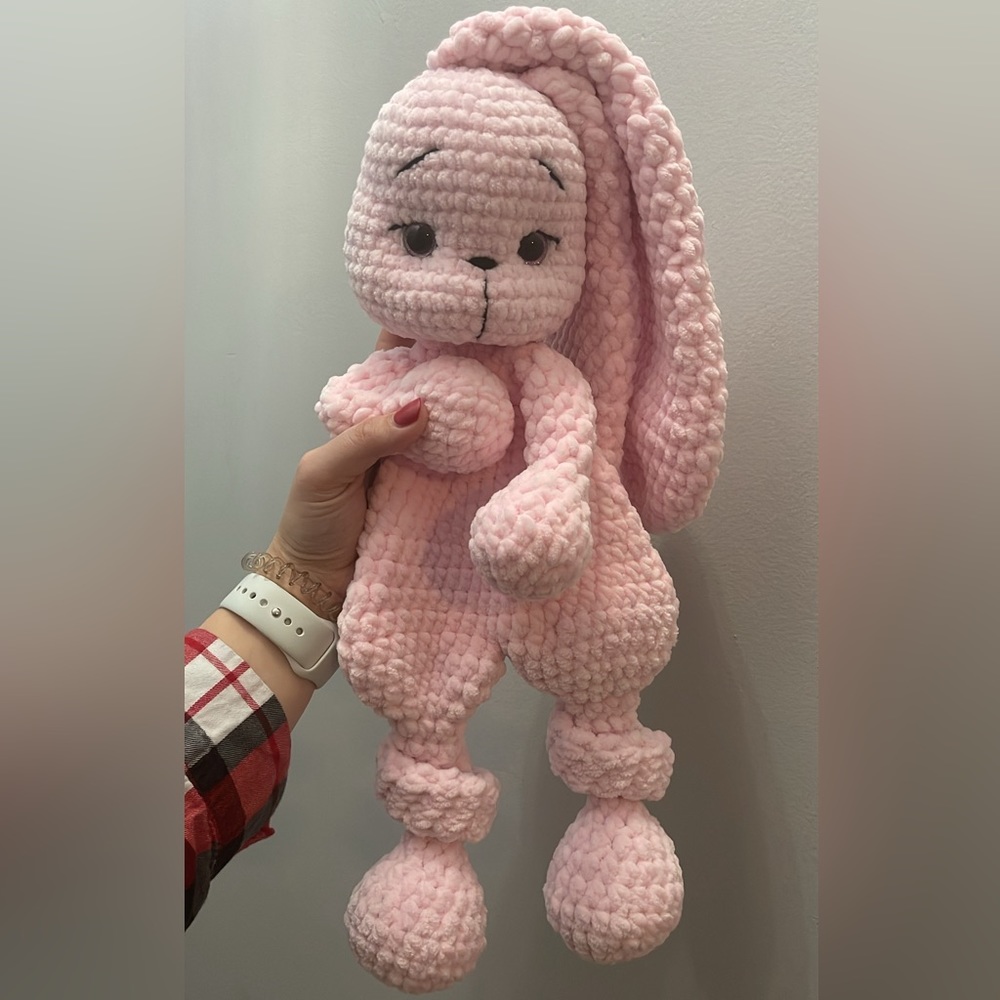 ‼️Handmade/Crochet Bunny Lovey‼️